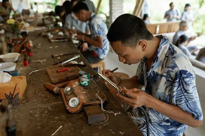 The Art of Ubud Silver Making class with Floating Breakfast (1)